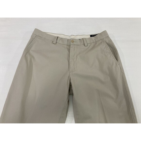 Polo Ralph Lauren Men’s 33x30 Tan Stretch Classic Fit Chino Pants Preppy - Picture 3 of 13